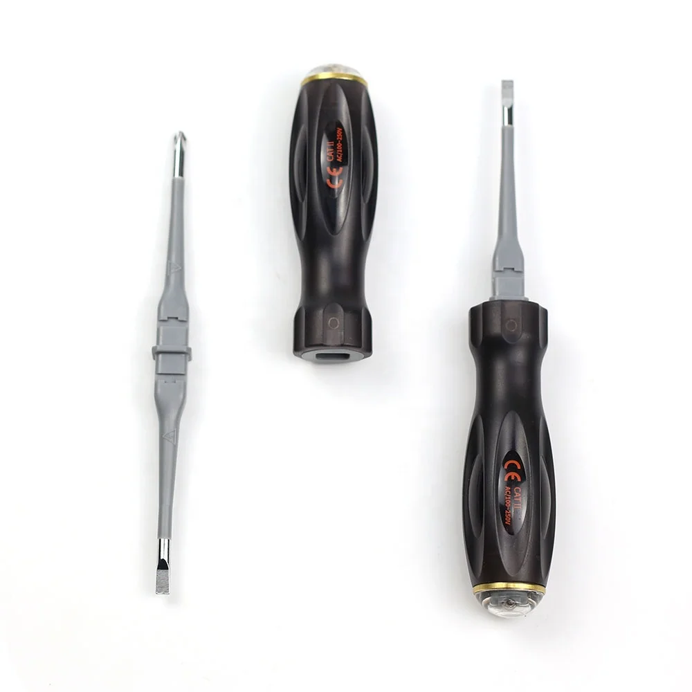 Карандаш-тестер с двойной головкой, 100 ~ 250 В переменного тока