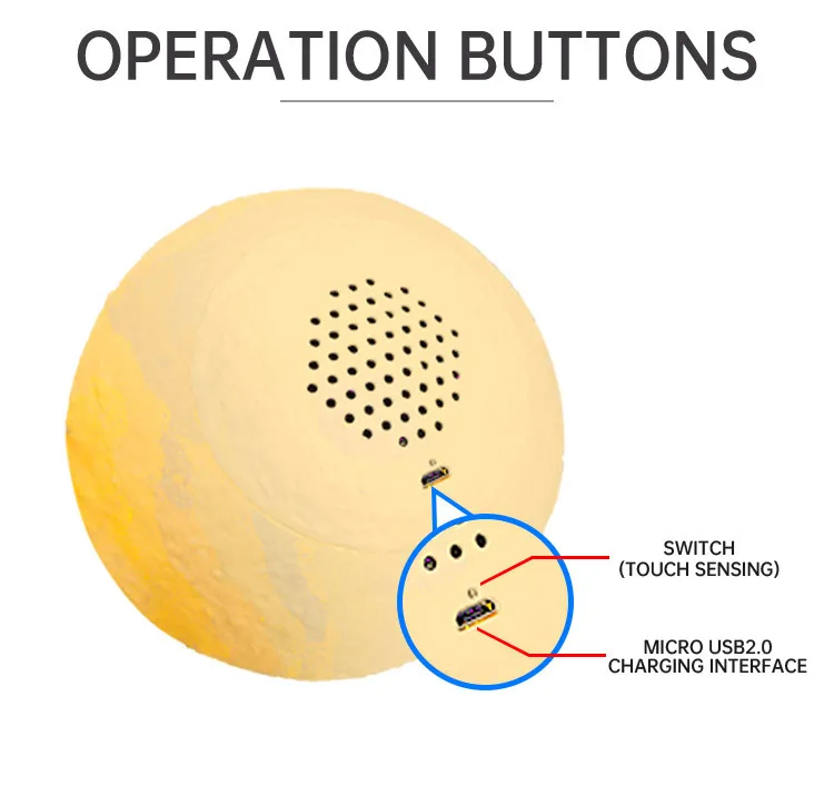 
New islamic Quran speaker Muslim learning quran player gift moon lamp USB LED night light muslim gifts for Ramadan 