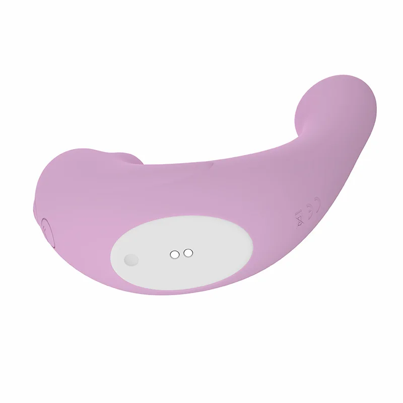 Silicone Purple Blue Dolphin Shape Vibrator Women Adult Sexy Toy Clitoral Vaginal Sucking U Shape Sucking Vibrator
