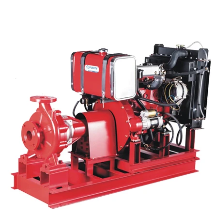 Industrial Pump Fire Pump PSD Diesel Engine Centrifugal End Suction Pump Fire Fighting