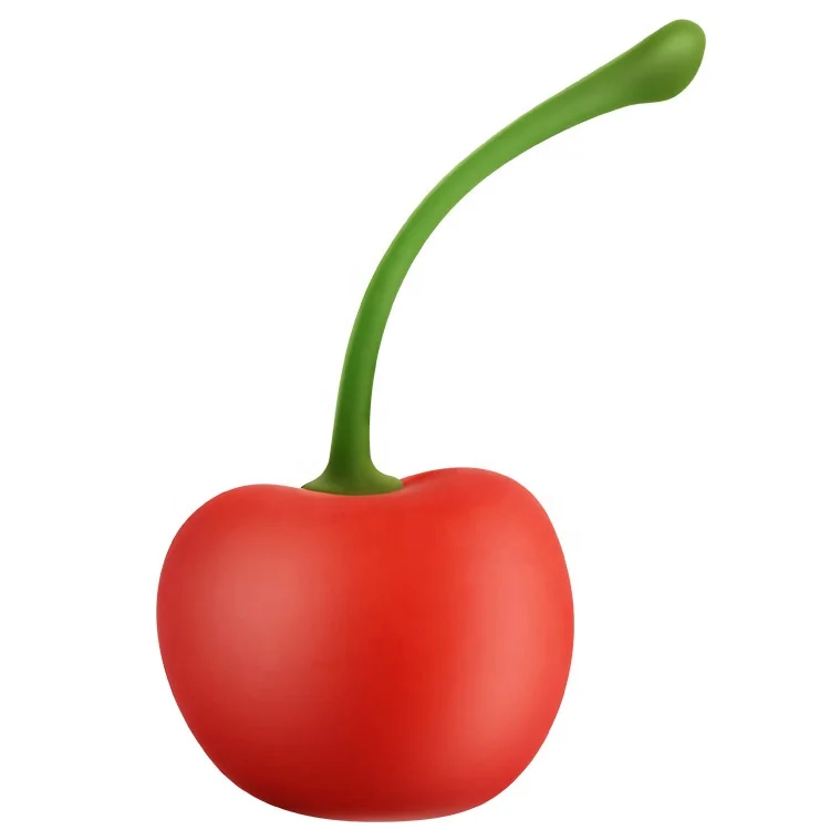 6 Speed Strong Vibration Rechargeable G-sport Massage Mini Jump Egg Vibrator For Couple Cute Cherry Shape Egg Vibrator For Women