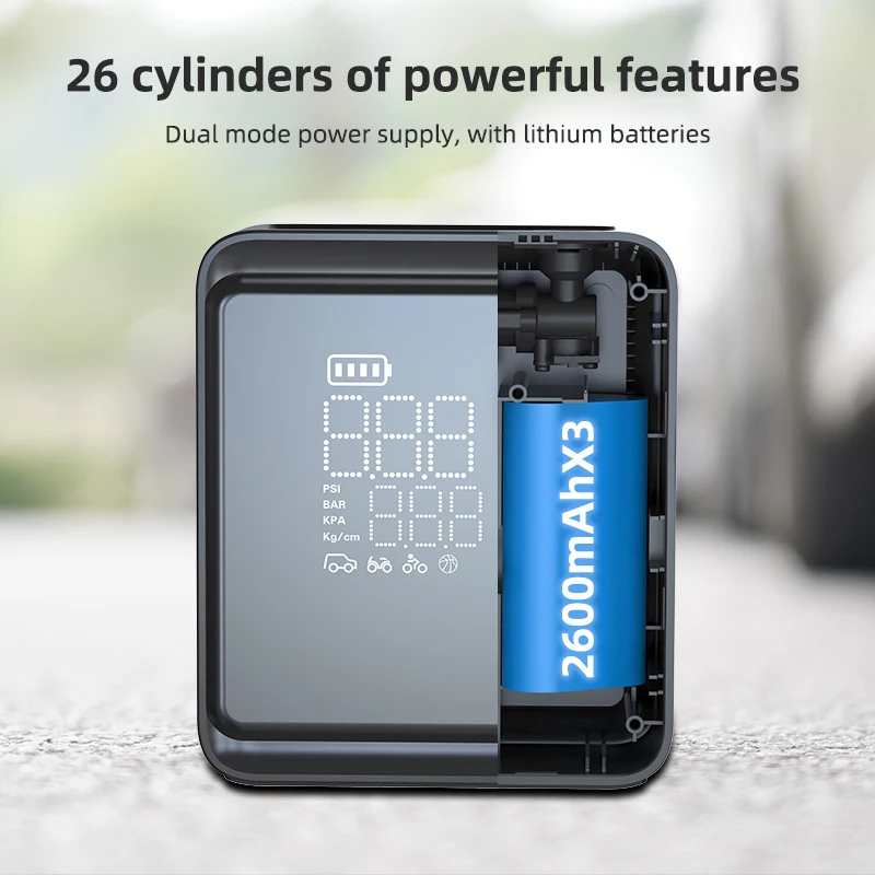 Newo Portable Car Air Compressor Pump Wholesale For Cars Motor Cycle Bike Cordless And Portable Air Tyre Pump Mini