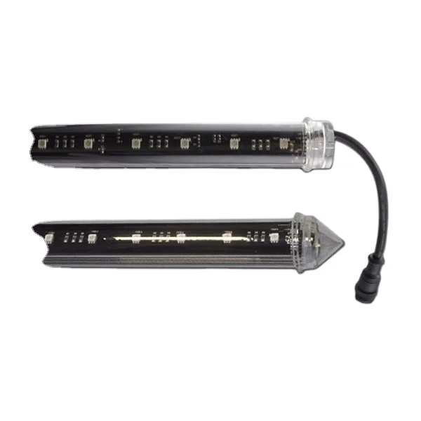 music active full color 3D dmx512 led tube light at night club