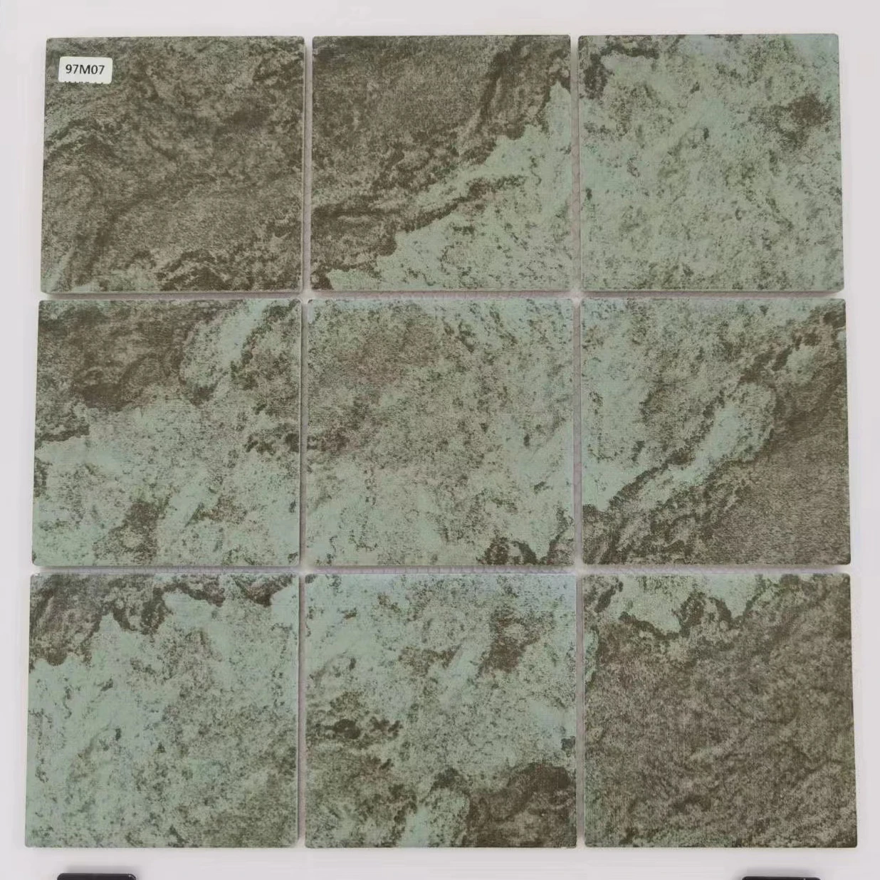 Swimming pool tiles mosaic anti-slip work good with chlorine can customize as request high quality