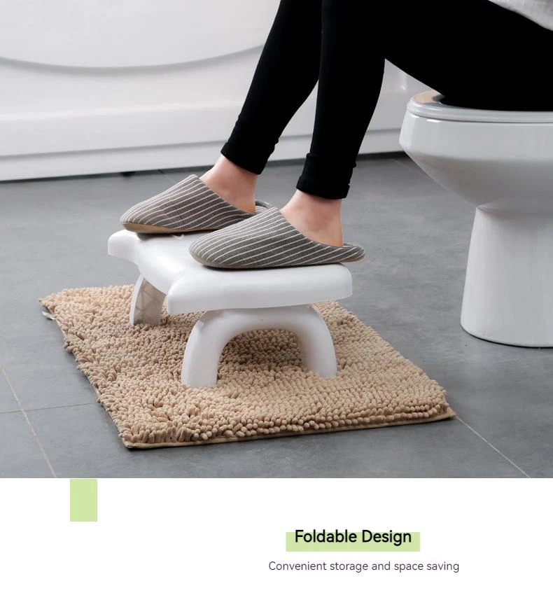 Creative Design Bathroom Toilet Footstool Non-Slip stool Foot seat Squatting Children Pregnant Footstool