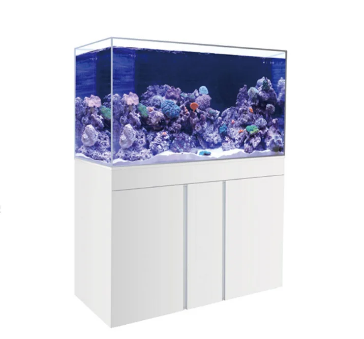 China supplier customized fish acrylic aquarium large marine aquarium fish tanks with cabinet.