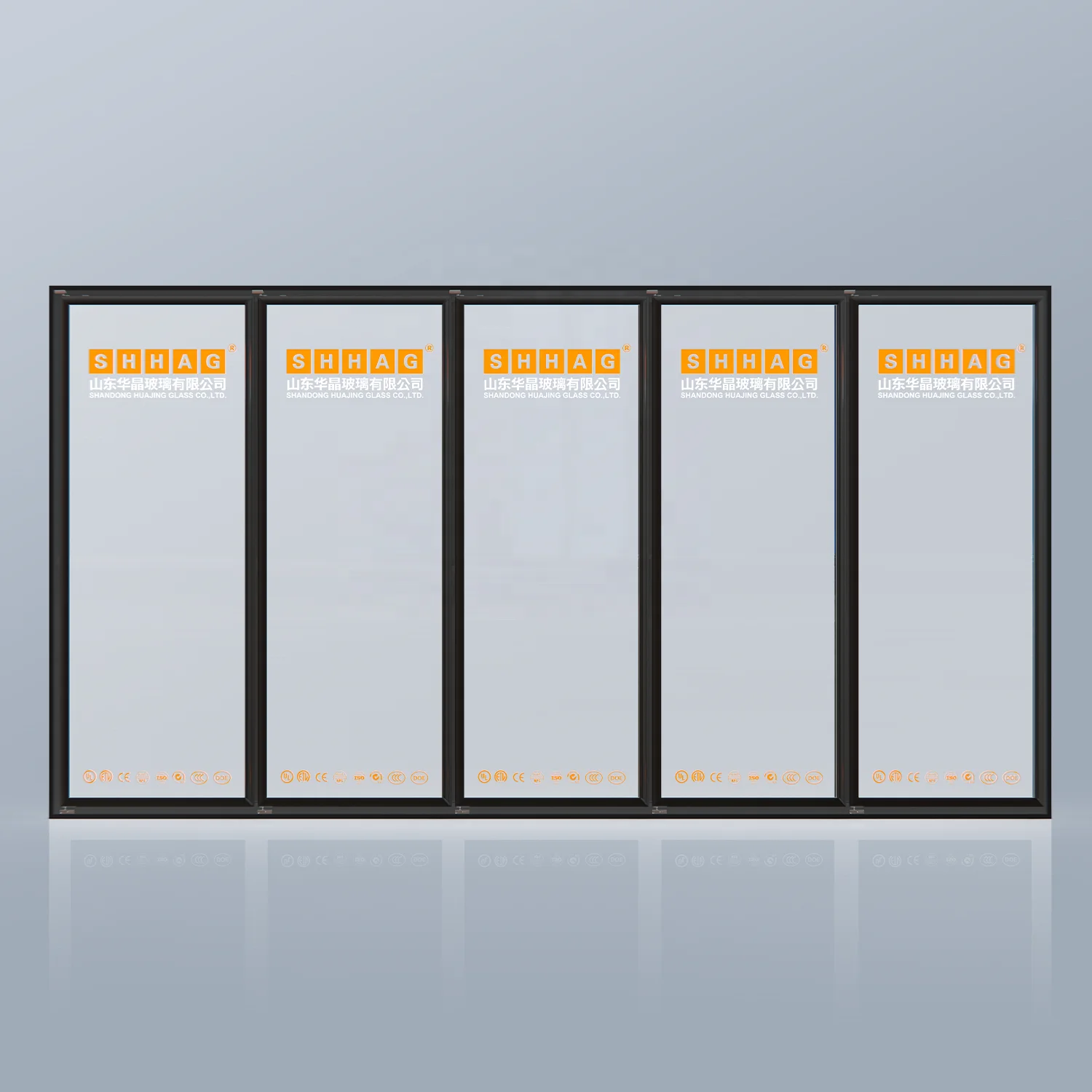 Buy walk-in cooler glass door from China with a good price