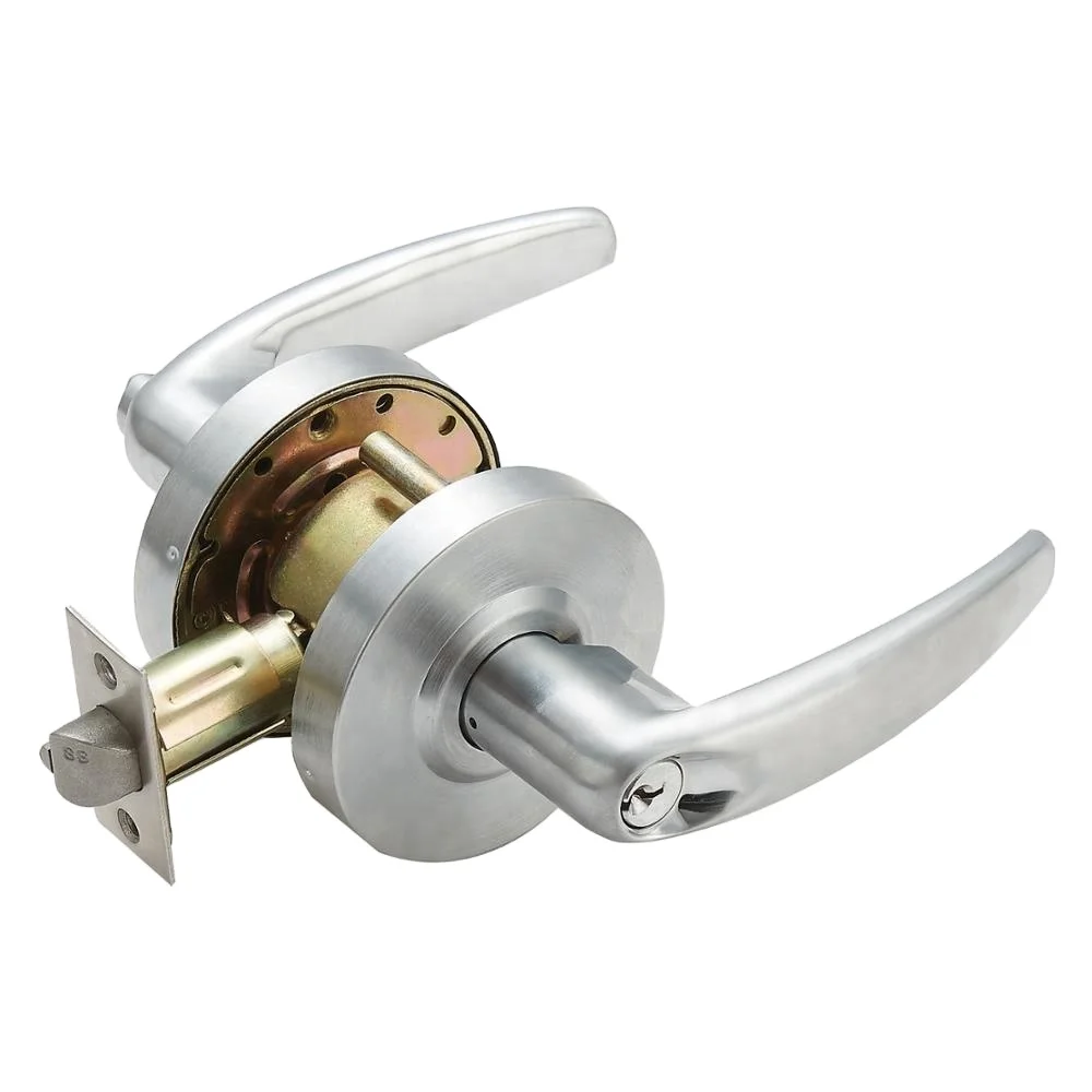 Commercial Ansi Grade 2 Custom Cheap China Wholesale Main Door Lock Handle Door Handle Set Security Door Handle Grip Lock