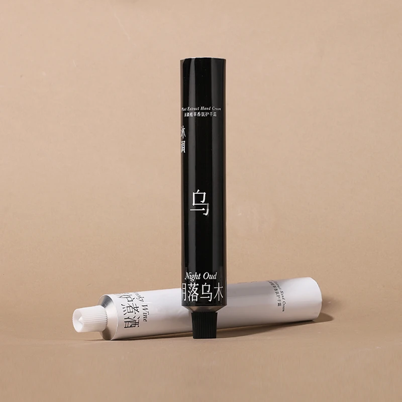 Custom Collapsible Tube Eco Friendly Cosmetics Aluminum Collapsible Tube for Cosmetics