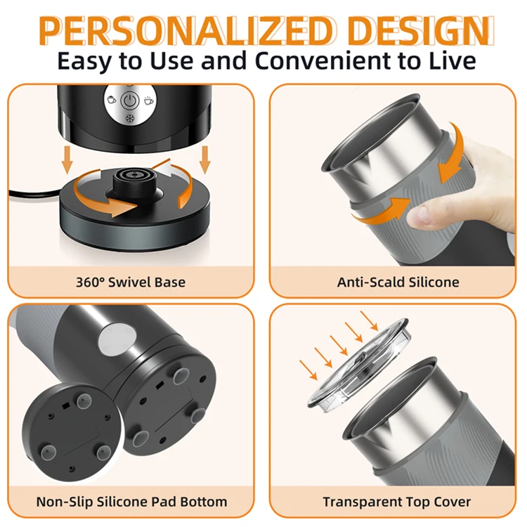 Manufacturers Direct Sales Own Brand electric milk frother Low MOQ milk frother automatic Mechanics