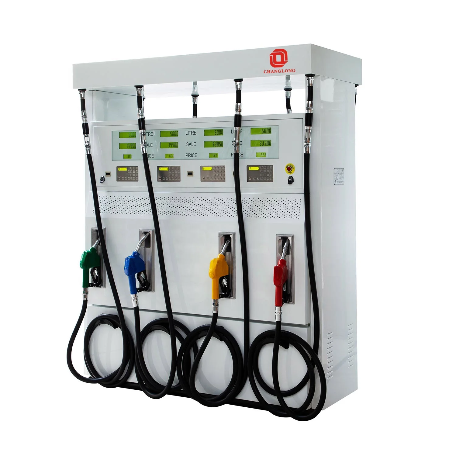 DJY-484A S-LONG SERIES fuel dispenser pump 8 hoses fuel dispenser mechanic fuel dispenser for sale in kenya
