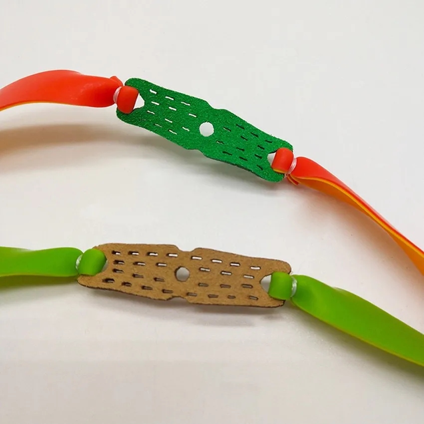 Wholesale customization flat rubber band for leather slingshot