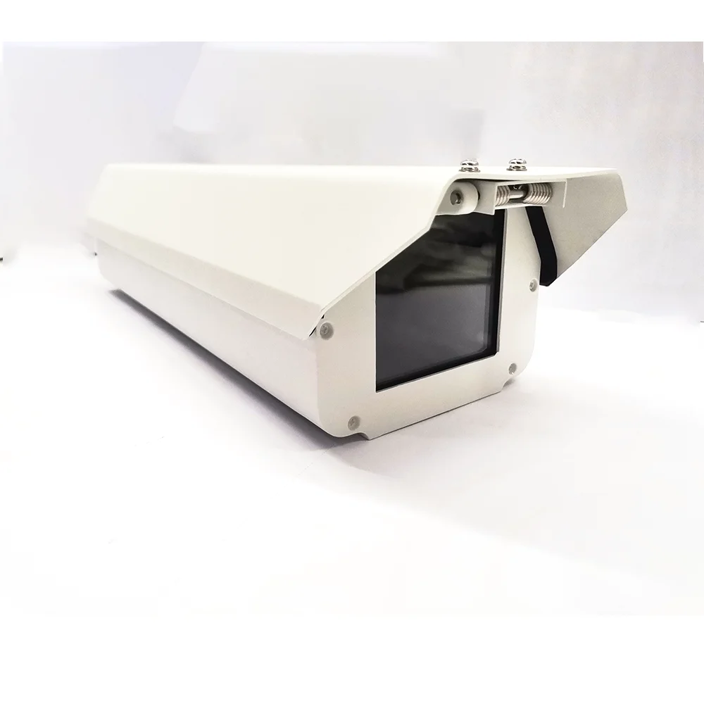 
Factory Wholesale Aluminium Alloy Outdoor Waterproof Box CCTV Camera Housing with Double Glass 