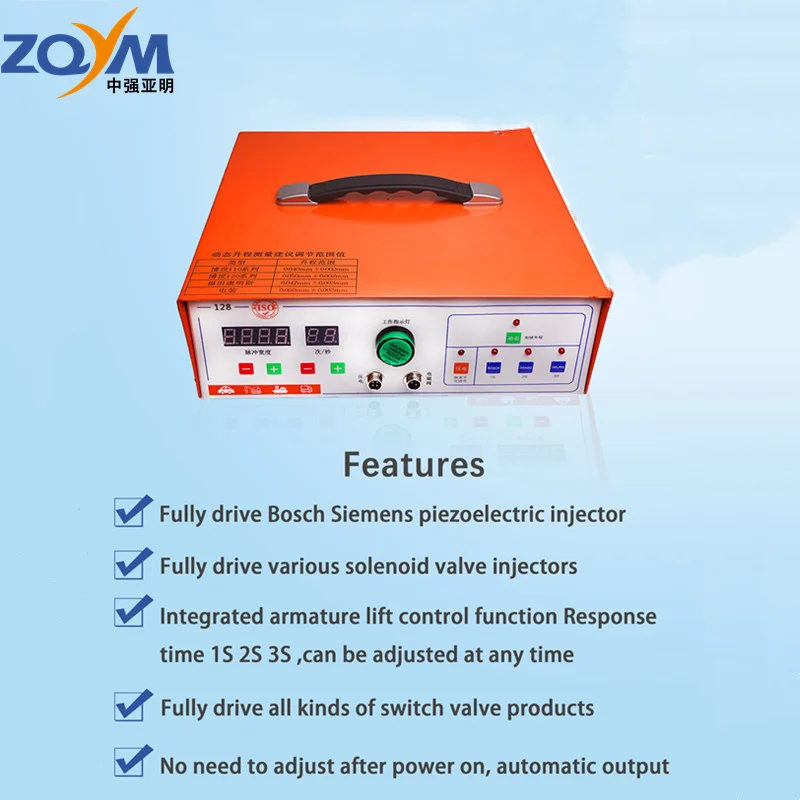 ZYQM 128 Common rail дизель топливный инжектор тестер Этап 3 crdi ремонтный инструмент тестирование симулятор