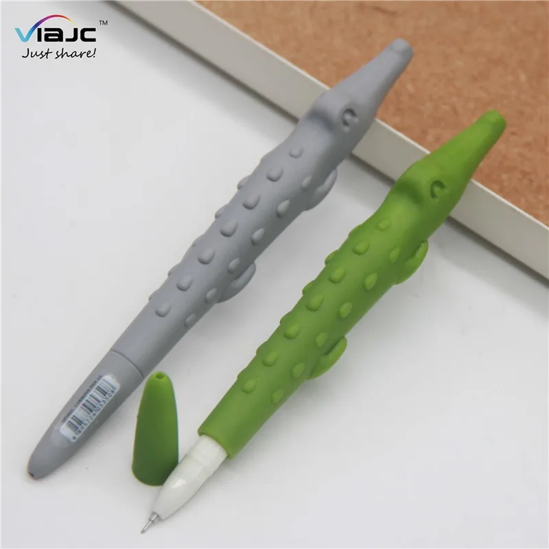 
cheap school stationery cute kawaii promotion rubber novelty gel pens for kid 