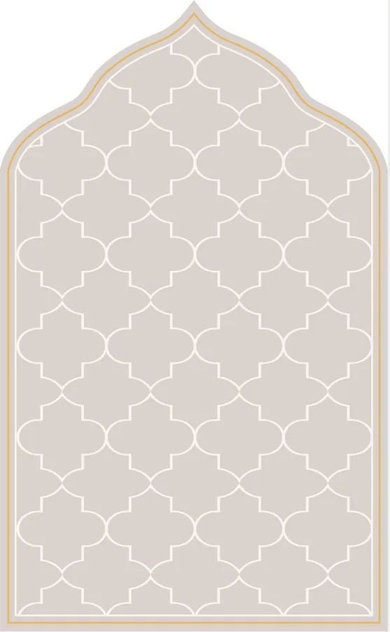 Customized High Quality Quilted Sejadah Thick Foam Padded Prayer Mat Muslim Islamic Prayer Rug Mat