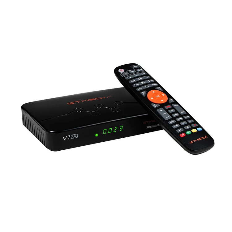 GTMEDIA V7 Pro Поддержка DVB S2X T2 CCCam Newcamd Авто Biss Powervu CA спутниковый ТВ комбинированный приемник