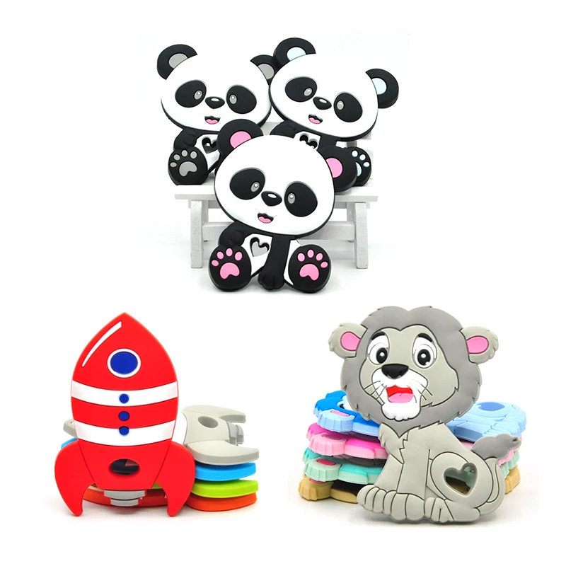 0-4 years eco friendly baby tooth teether kids toys silicone baby toy teether