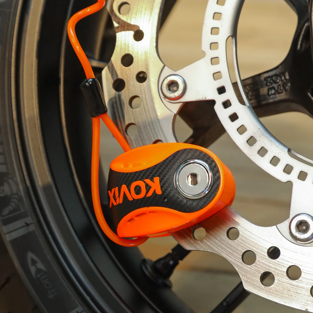 Factory Customized Supply OEM Motorcycle Scooter Disc Lock Push-down Locking Mechani E Bicycle Alarm Disc Lock