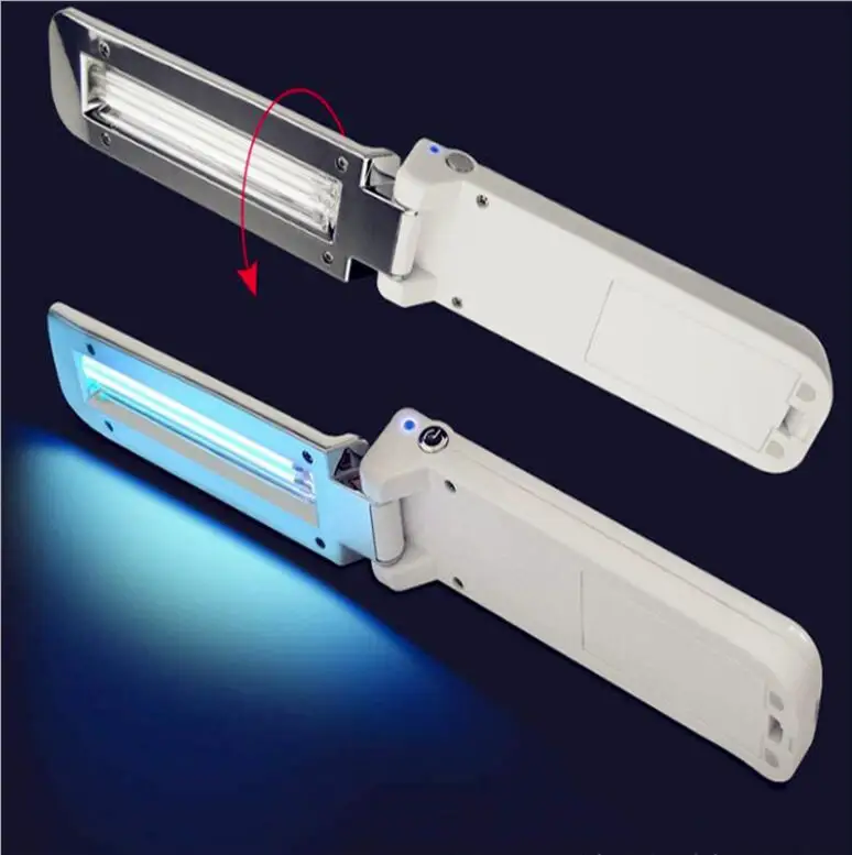 2020 в наличии, индивидуальный складной мини-шкаф, легкий УФ-Дезинфицирующий палочка для телефона, Usb-автомобиля