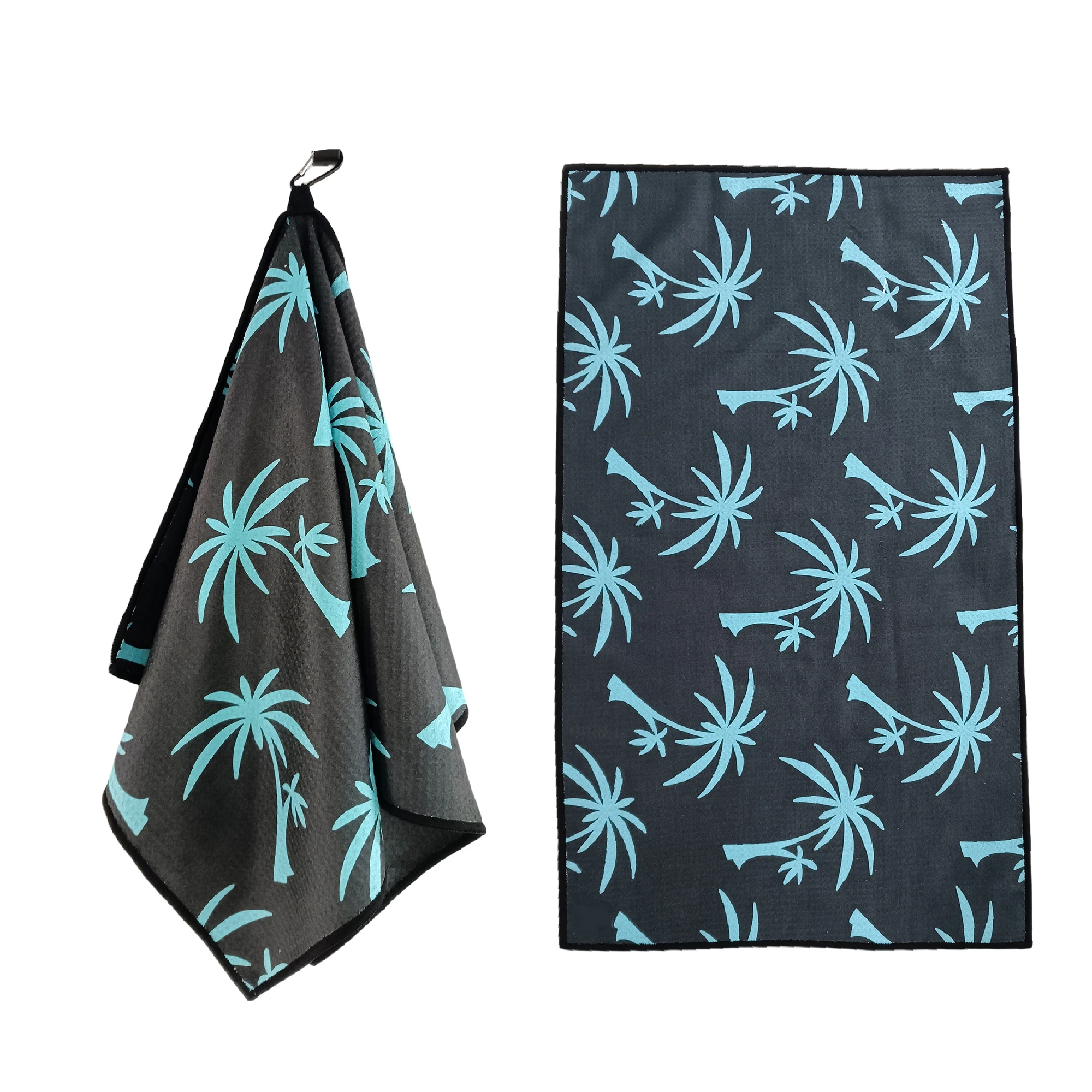 waffle Towel print logo golf towel custom microfiber cleaning towel