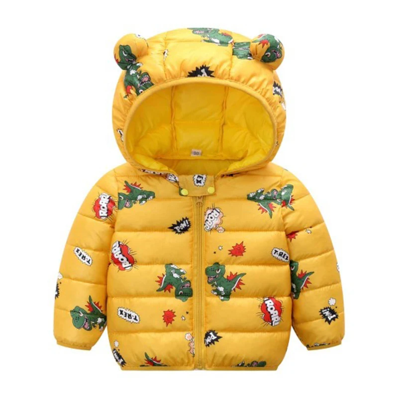 
2021 Autumn Spring Newborn Baby Boys Jacket Baby Cartoon Print Outerwear Coat For Infant Clothes 