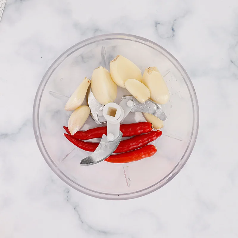 
Amazon Hot Sale Garlic Manual Mini Garlic Masher Small Hand-pulled Function Garlic Masher Vegetable Cutter Meat Cutter 