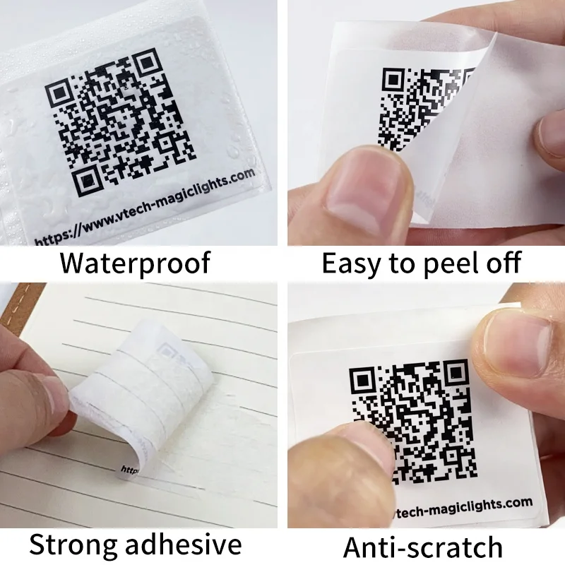 Hot Selling Serial Number Qr Code Hologram Security Code Sticker Sheet Labels With Faster Delivery
