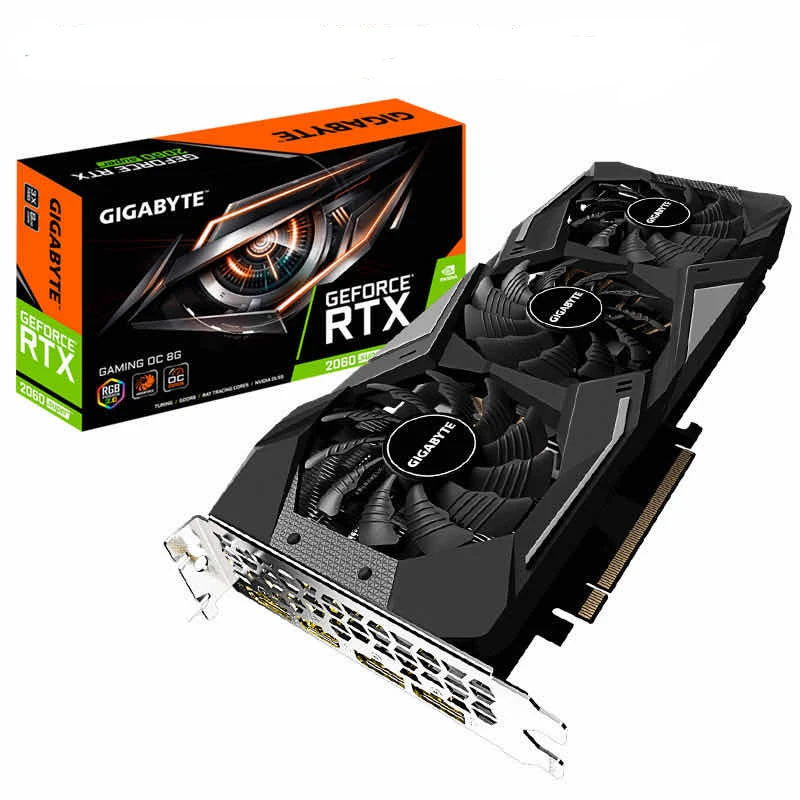  Rtx 2060 Супер 8 Гб Gddr6 графические карты rx 580 игровая карта rtx 2080 ti графическая