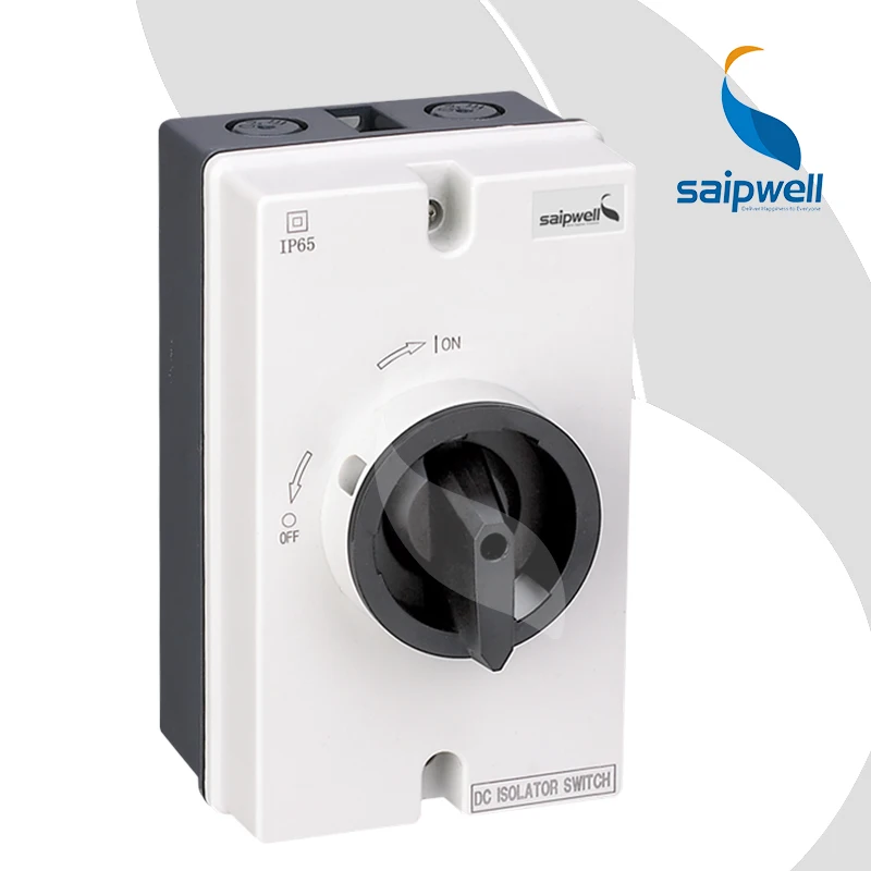 IP67 Outdoor NEMA 4X Waterproof  Long Arc Chambers 1000VDC 32A DC Fuse Electrical Disconnector