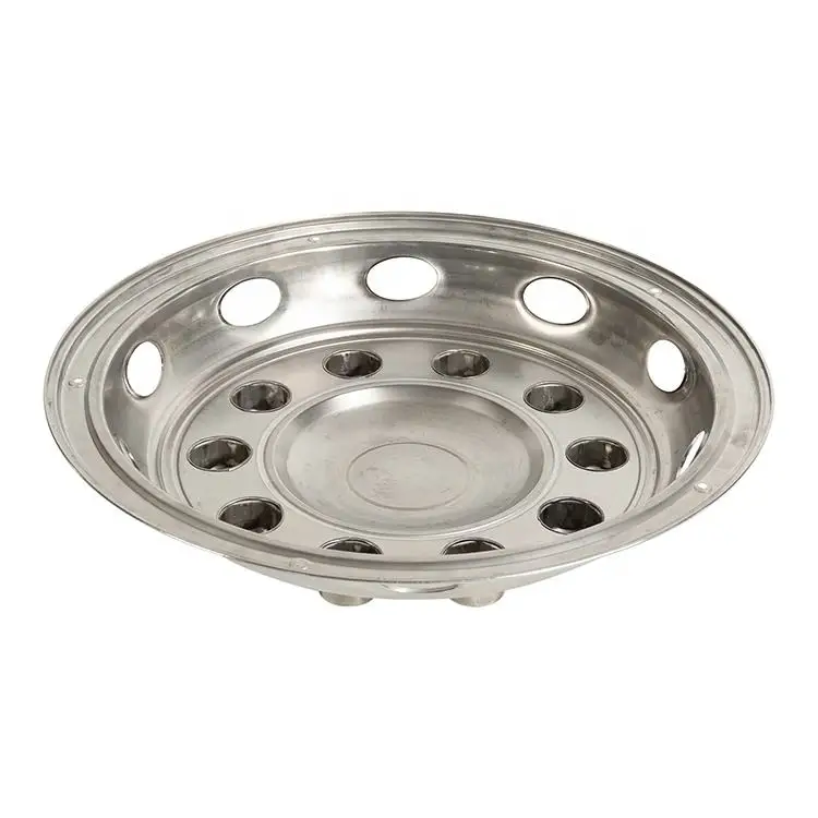Customized Wheel Cover Truck Parts 22.5 Inch Mirror Polished Stainless Steel Wheel Simulator For European Truck