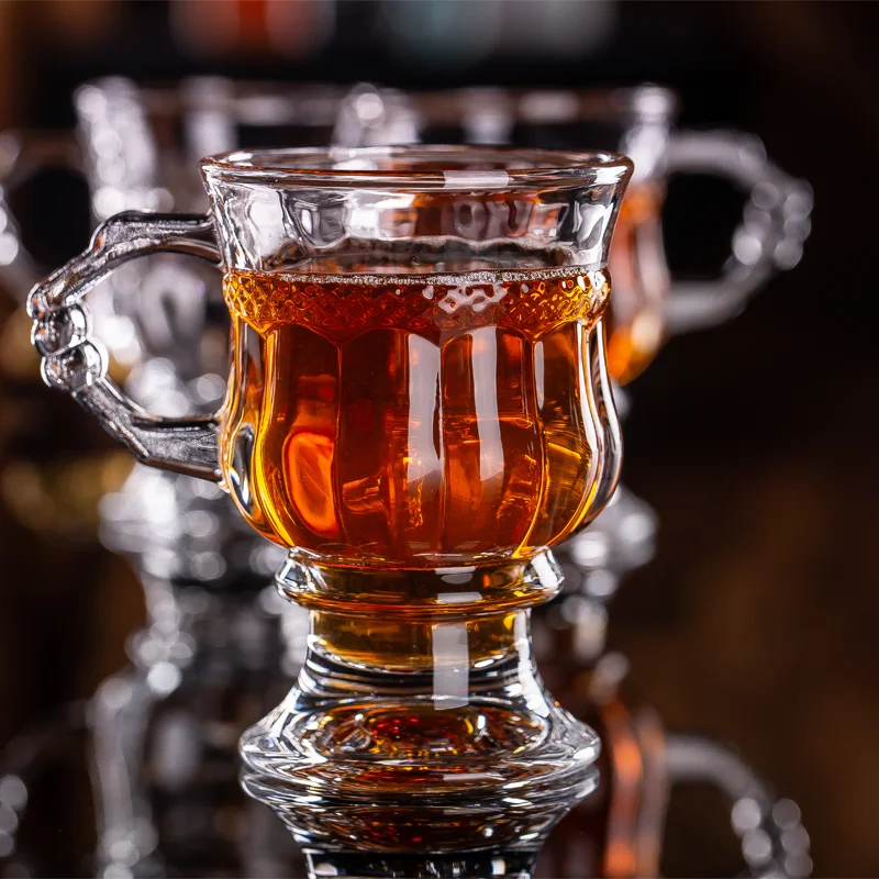 Прозрачный Забавный стакан для воды 145 мл 4 9 унции чашка зеленого и черного чая с