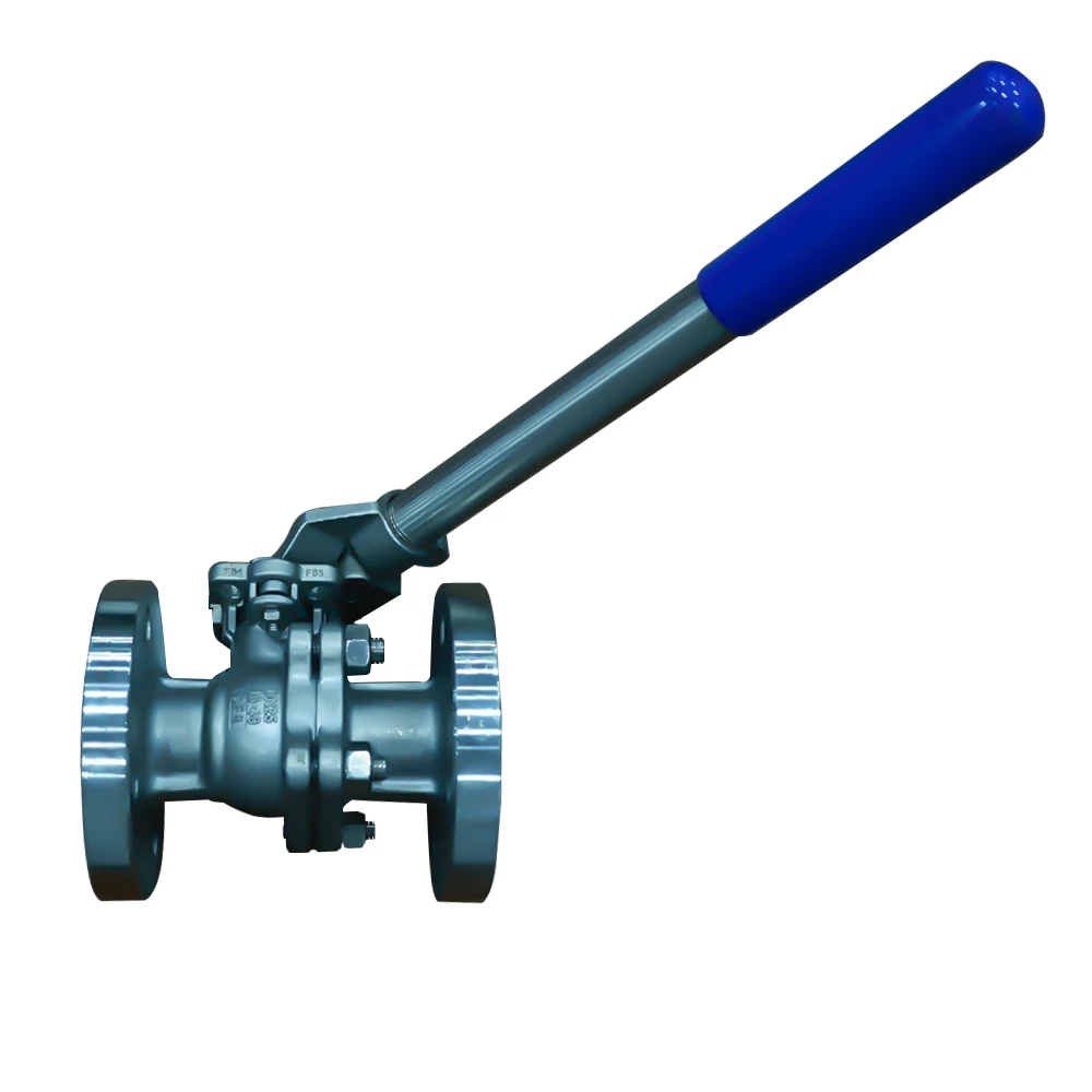 JTAIV Stainless steel spring automatic return and return ball valve  spring type automatic closing flange ball valve