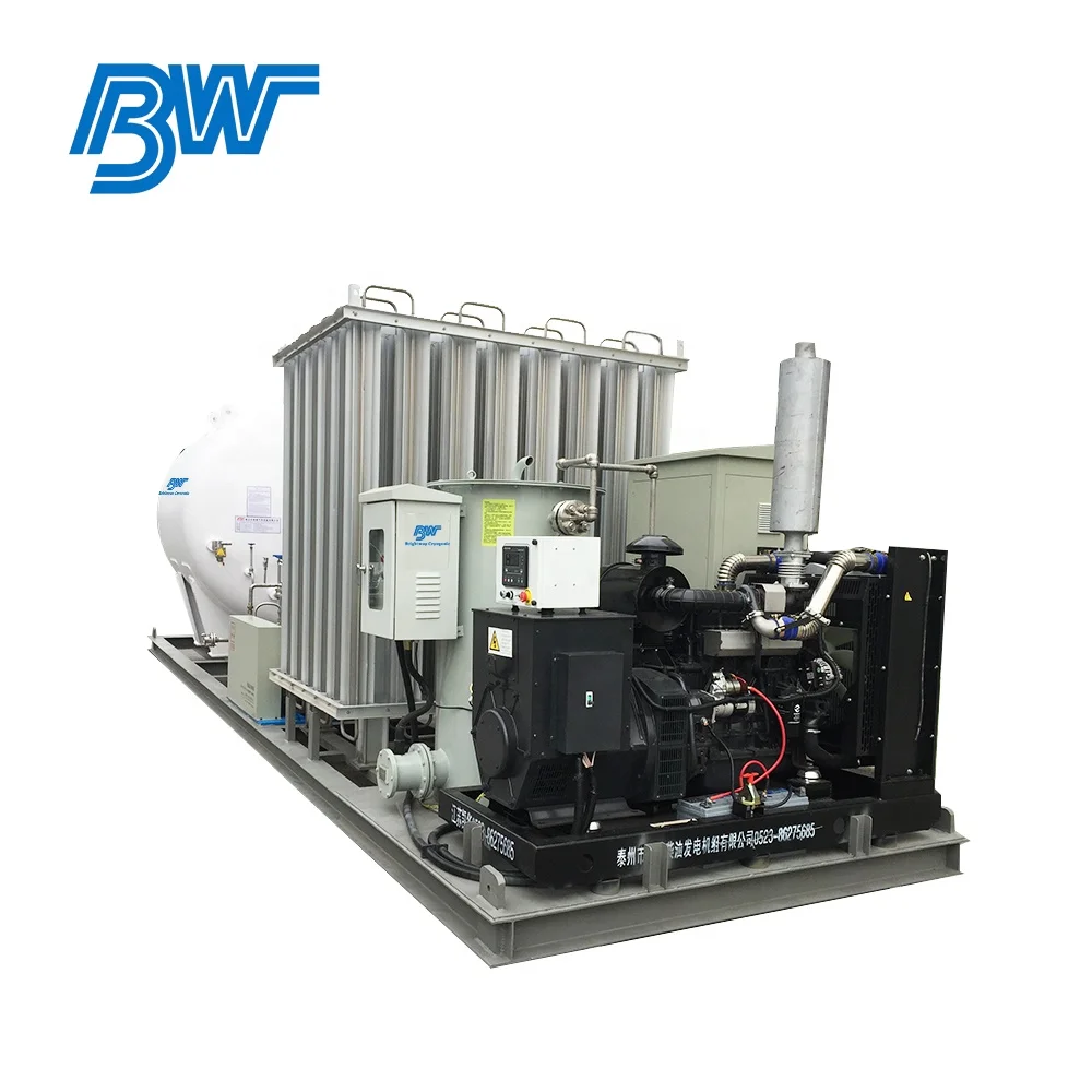 LNG High Pressure Regulating Skid Mounted