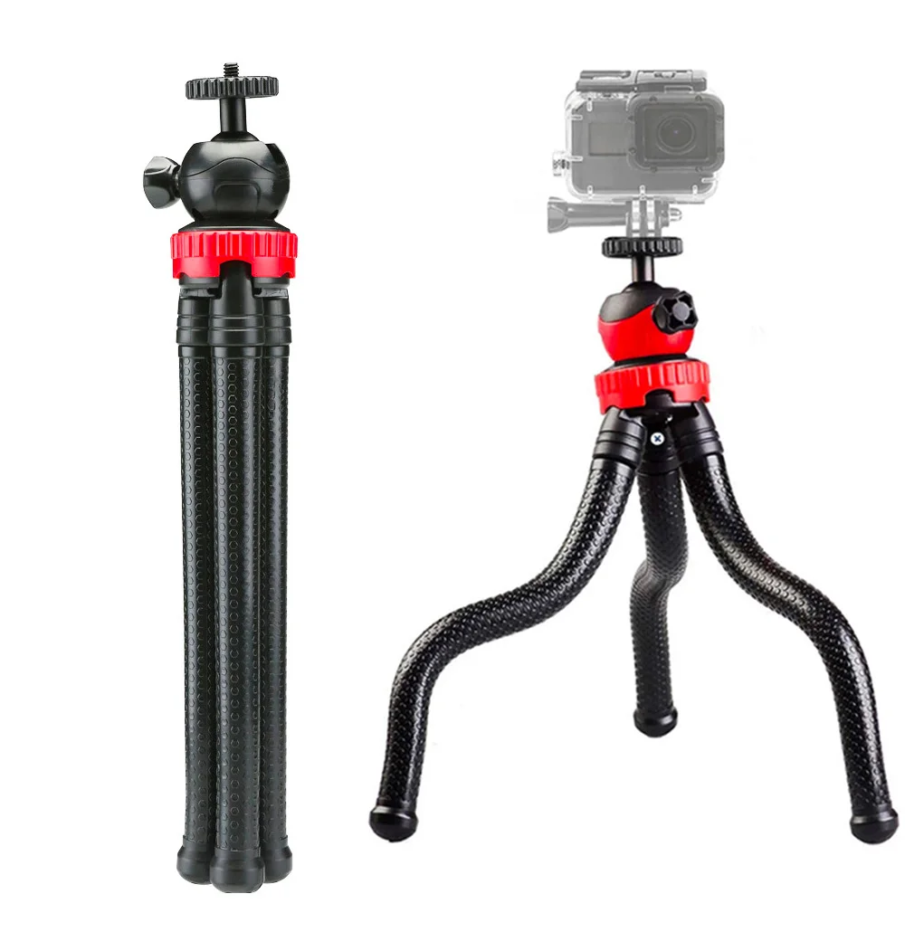 professional wholesale customized portable flexible mini octopus phone camera selfie tripod