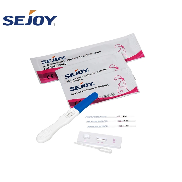 Sejoy Home Use HCG Rapid Test Wholesale Pregnancy Test Midstream