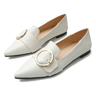 XY028 новый дизайн деловая женская обувь на плоской подошве с острым