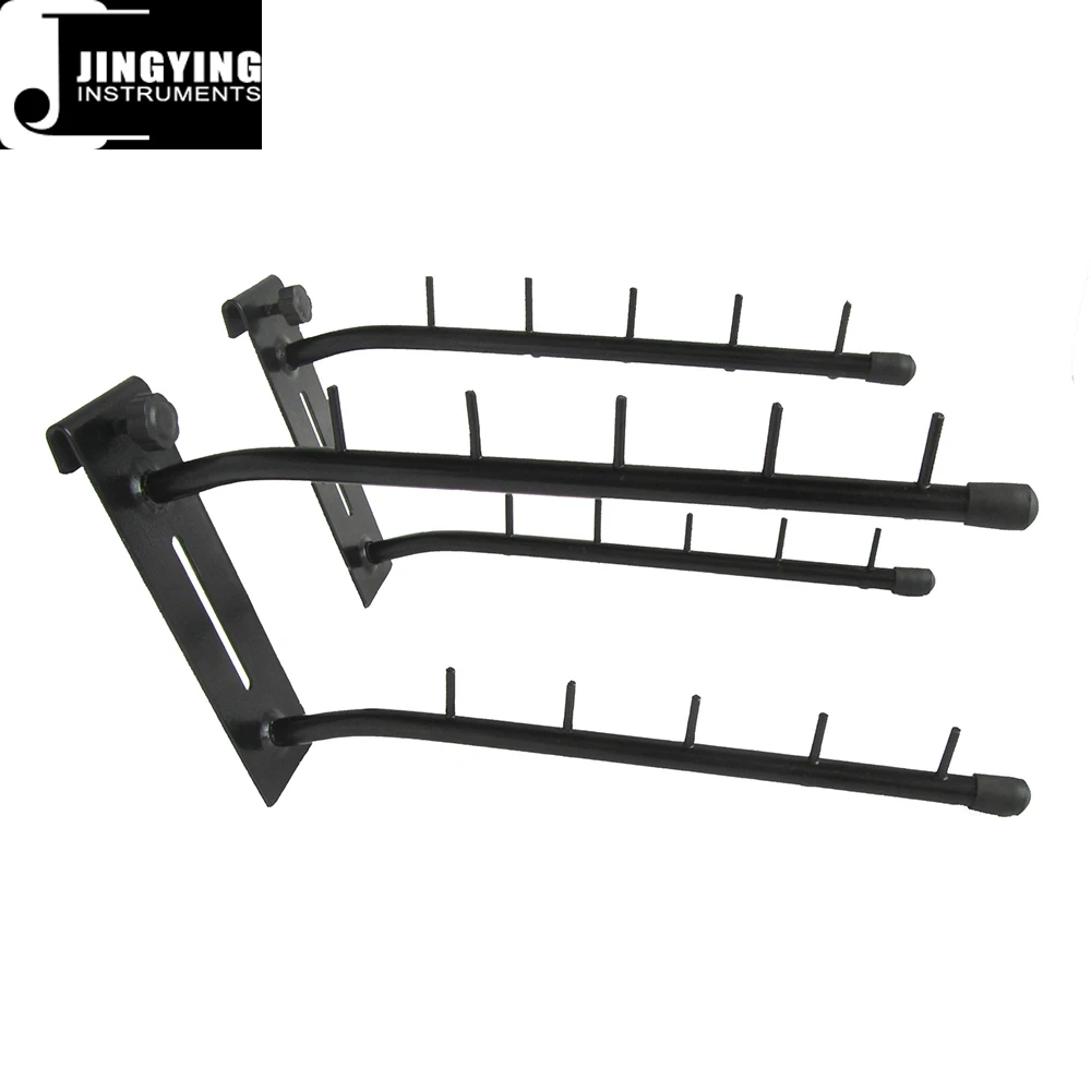 2024 Jingying Music Flute Hanger,Wholesale Wind Instrument Flute Wall Hanger Bamboo Flute Groove Plate Hanger Stands