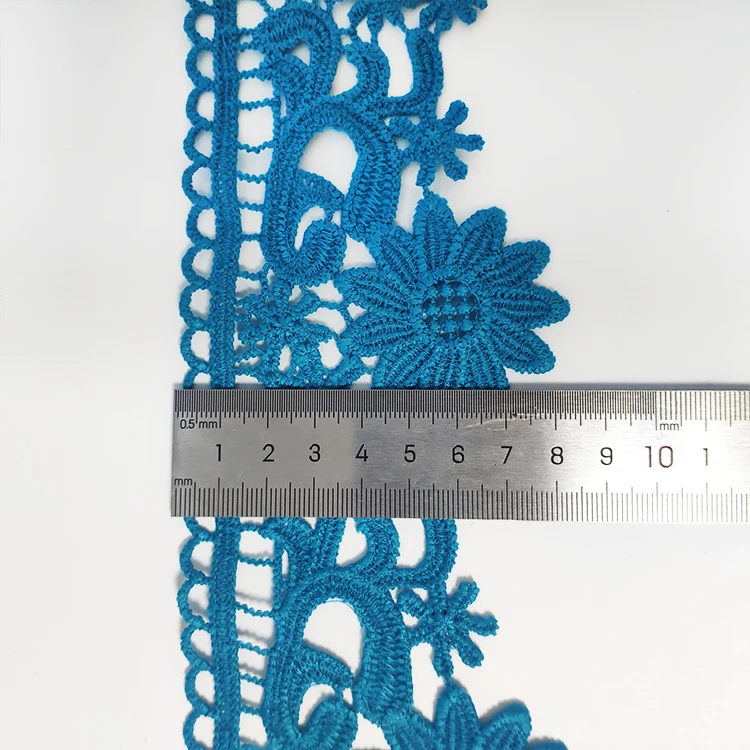 Hot Sale wholesale water soluble lace 8cm clothing accessories skirt elastic lace