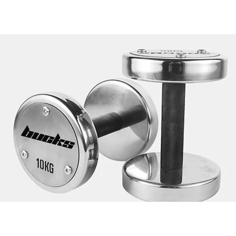 New steel gym strength equipment steel dumbbells  Weight Training Electroplated dumbbell