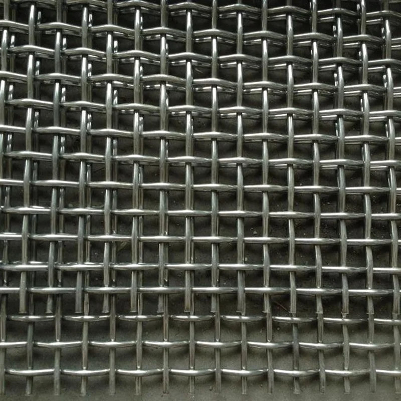 High-quality stainless steel crimped mesh sand and gravel crusher hook-shaped vibrating screen suitable for mining