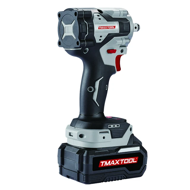 New Type 21V 380N.m Torque Electric Brushless Power Tool Set Industrial With 4000Mah Battery 1/2Inch Cordless Impact Wrench