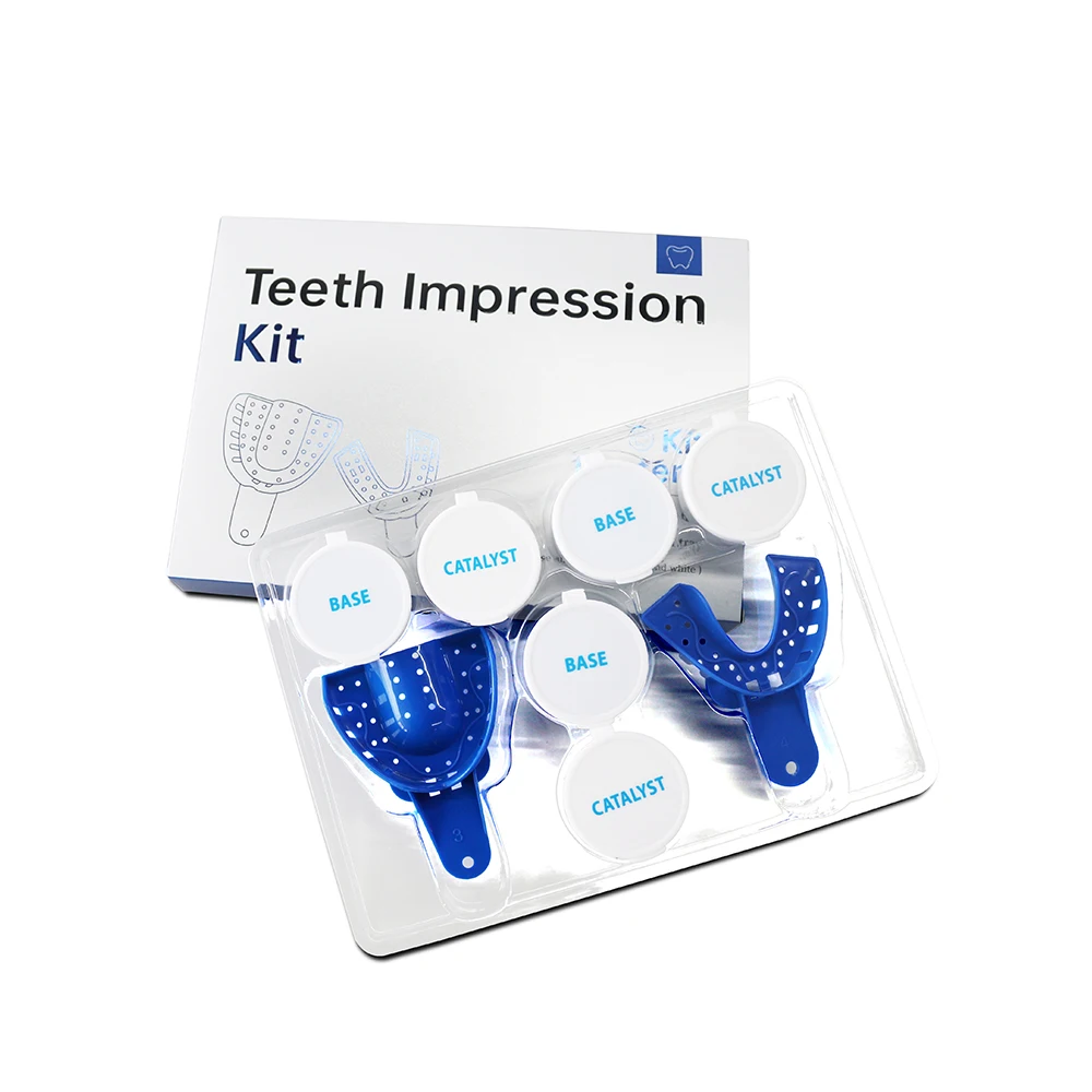 Dental Impression Putty Tray Teeth Molding Kit Dental Impression Material Kit For Teeth Aligners
