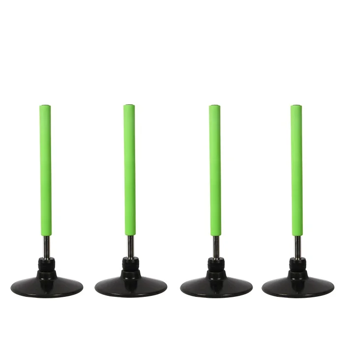 2024 New Design Speed Agility Training Pole Basketball Soccer Portable Coaching Marker Slalom Poles Football Training Equipment