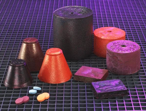 
Fluorescent FWT Red Dye Tracer Wax Cakes Ship From USA Flouricent Dye For AC Leak Checks 