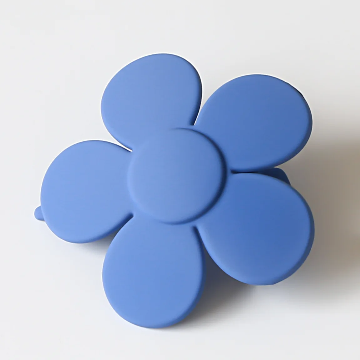 RARA 5.5CM Ins Hot Sale Hair Accessories Wholesale Flower hair clip Frosted Medium Plastic Hair claw and clips