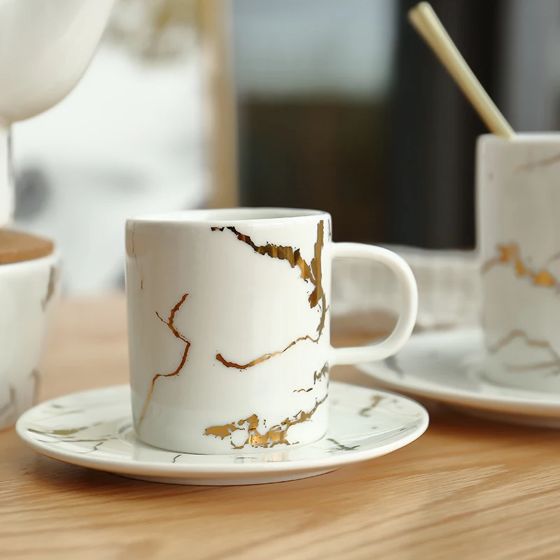 factory price marble ceramic mug cups and mugs wholesale milk coffee mugs custom logo 320ml