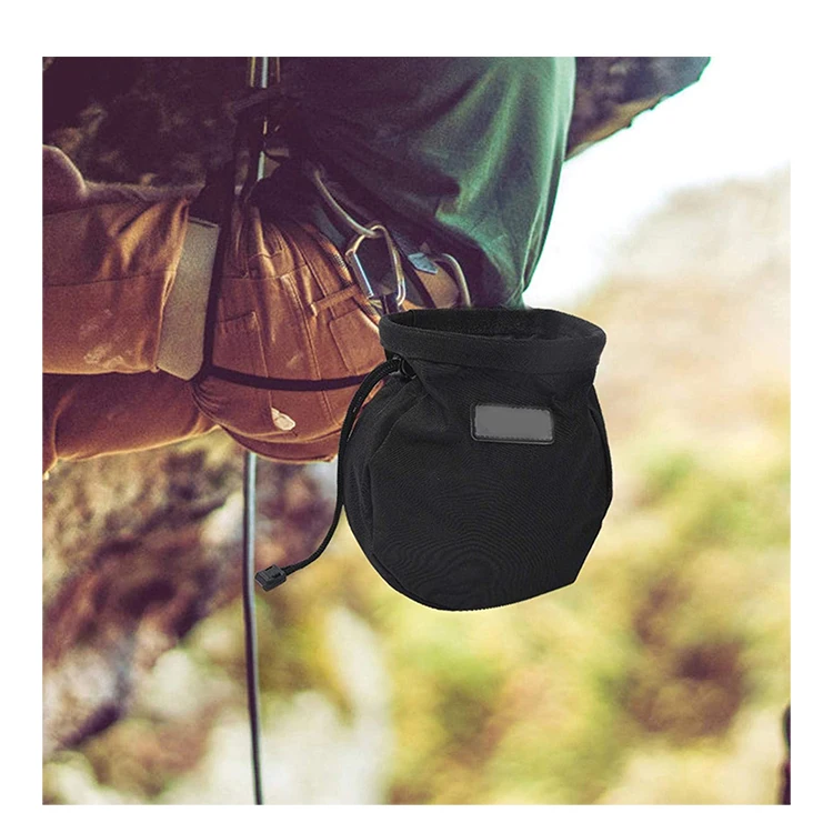 Chalk bag outdoor rock climbing powder pouch indoor gymnastics parallel bar bag large capacity chalk bag