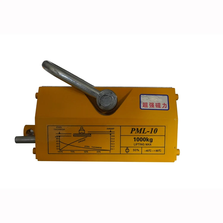 Китай, заводская цена, 1 тонна, подъемный магнит, постоянный магнит, подъемник, магнитная пластина, подъемник