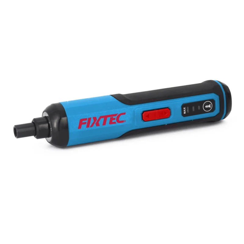 FIXTEC 4V Electric Screwdriver 1500mAh USB Rechargeable Cordless Power Screwdriver with LED Light Adjustable Torque